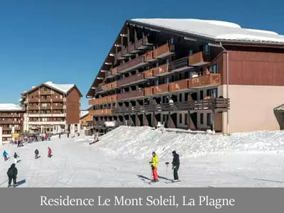 ubytovanie Rezidencia Le Mont Soleil, La Plagne