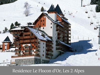 ubytovanie Rezidencia Le Flocon d'Or, Les 2 Alpes