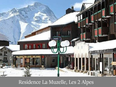 ubytovanie Rezidencia La Muzelle, Les 2 Alpes