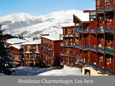 ubytovanie Rezidencia Charmettoger, Les Arcs