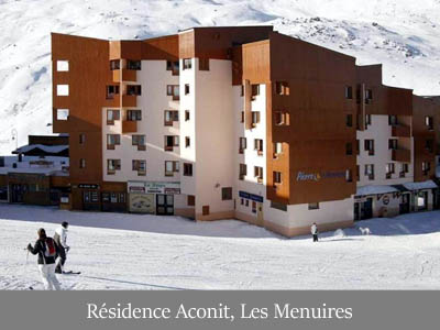 ubytovanie Rezidencia Aconit, Les Menuires
