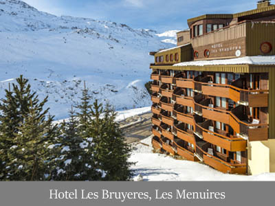 ubytovanie Hotel Les Bruyeres, Les Menuires