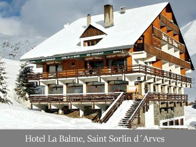 ubytovanie Hotel La Balme, Saint Sorlin d´Arves