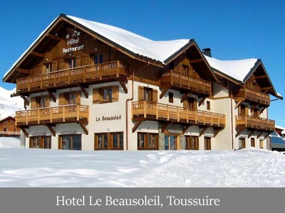 ubytovanie Hotel Le Beausoleil, Toussuire
