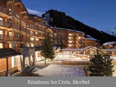 ubytovanie Rezidencia Pierre & Vacances Premium les Crets, Meribel