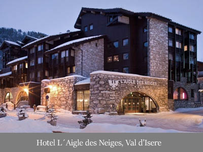 ubytovanie Hotel L´Aigle des Neiges, Val d'Isere