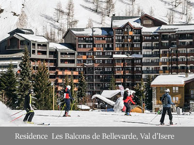 ubytovanie Rezidencia  Les Balcons de Bellevarde, Val d'Isere