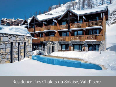 ubytovanie Hotel Les Chalets du Solaise, Val d'Isere