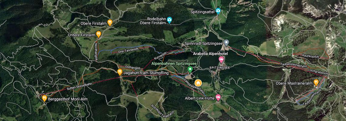 mapa Apartmny Spitzing Lodge, Schliersee