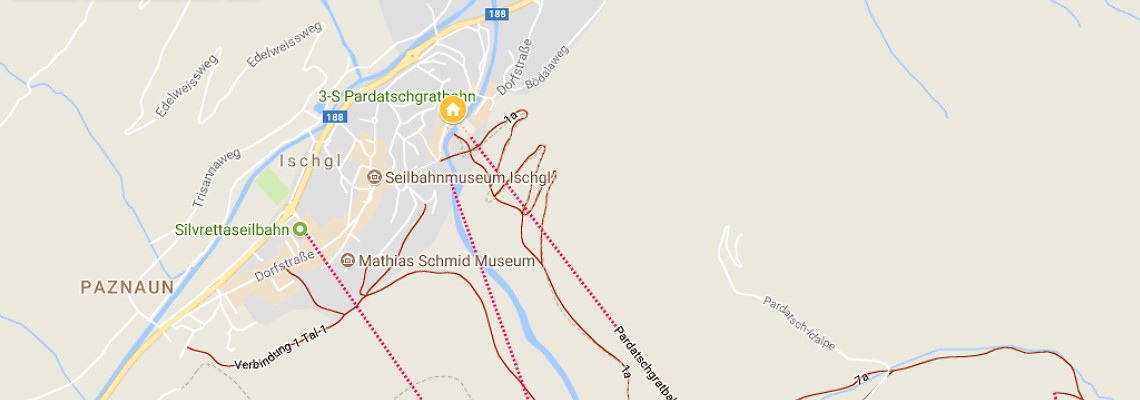 mapa Arthotel Elisabeth, Ischgl