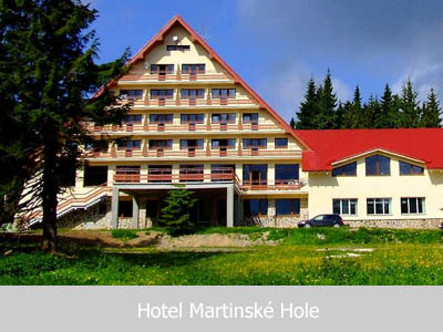 ubytovanie Hotel Martinské Hole, Martinky