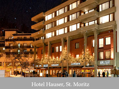 ubytovanie Hotel Hauser, St. Moritz