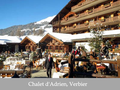 ubytovanie Hotel Chalet d´Adrien, Verbier
