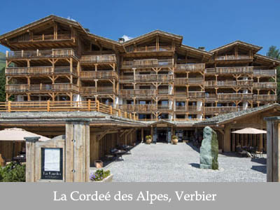 ubytovanie Hotel La Cordée des Alpes, Verbier