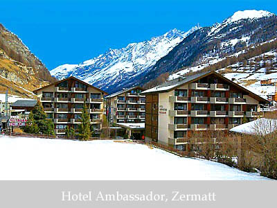 ubytovanie Hotel Ambassador, Zermatt