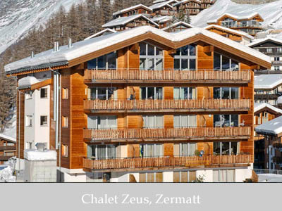 ubytovanie Chalet Zeus, Zermatt