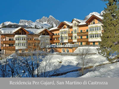 ubytovanie Rezidencia Pez Gajard, San Martino di Castrozza