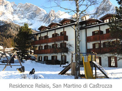 ubytovanie Rezidencia Relais Club, San Martino di Castrozza